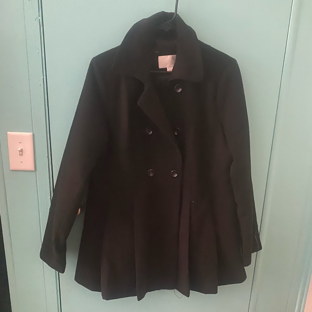 Black Pea Coat